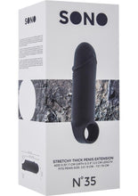 Load image into Gallery viewer, Sono No 35 Stretchy Thick Penis Extension Grey