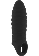Load image into Gallery viewer, Sono No 36 Stretchy Thick Penis Extension Waterproof Black 6 Inch