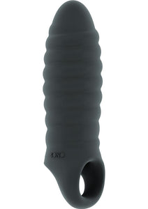 Sono No 36 Stretchy Thick Penis Extension Waterproof Grey 6 Inch
