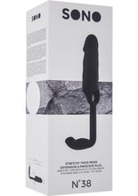 Load image into Gallery viewer, Sono No 38 Stretchy Penis Extension And Prostate Plug Black