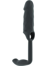 Load image into Gallery viewer, Sono No 38 Stretchy Penis Extension And Plug Waterproof Grey