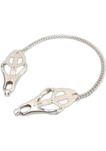 Load image into Gallery viewer, Lux Fetish Japanese Clover Steel Nipple Clamps Adjustable