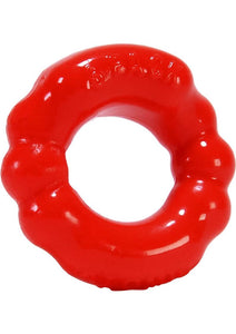 Atomic Jock The `6 Pack` Sport (1) Individual Cockring Red
