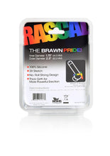 Load image into Gallery viewer, Rascal The Brawn Pride Silicone Cockring Multi-Color 2.5 Inch Diameter