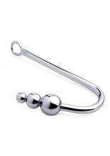 Load image into Gallery viewer, Master Series Meat Hook Beaded Anal Hook Stainless Steel 16 Inch