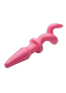 Tailz Piggy Tail Anal Plug Pink 9 Inch