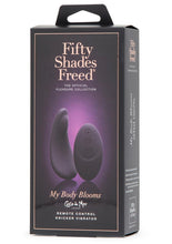 Load image into Gallery viewer, Fifty Shades Freed My Body Blooms USB Rechargeable Remote Control Knicker Vibrator