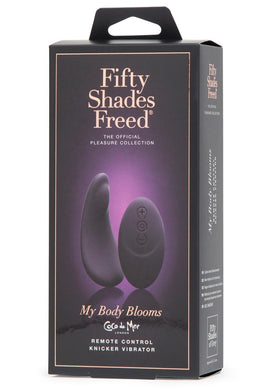 Fifty Shades Freed My Body Blooms USB Rechargeable Remote Control Knicker Vibrator