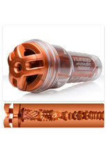 Load image into Gallery viewer, Fleshlight Turbo Ignition Textured Masturbator Copper 9.75 Inch