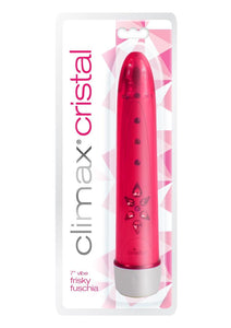 Climax Cristal Vibe Waterproof Frisky Fuchsia 7 Inch