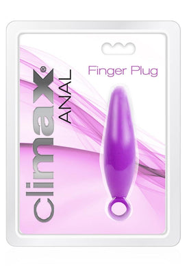 Climax Anal Finger Plug - Deep Purple