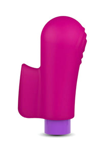 Aria Finger Wand Silicone Rechargeable Bullet Kit Waterproof Fucshia