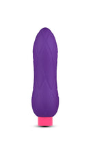 Load image into Gallery viewer, Aria Crystal Silicone Rechargeable Bullet Kit Waterproof Plum