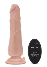 Load image into Gallery viewer, Dr. Skin 10 Function Wireless Remote Control Dildo Beige 9 inch