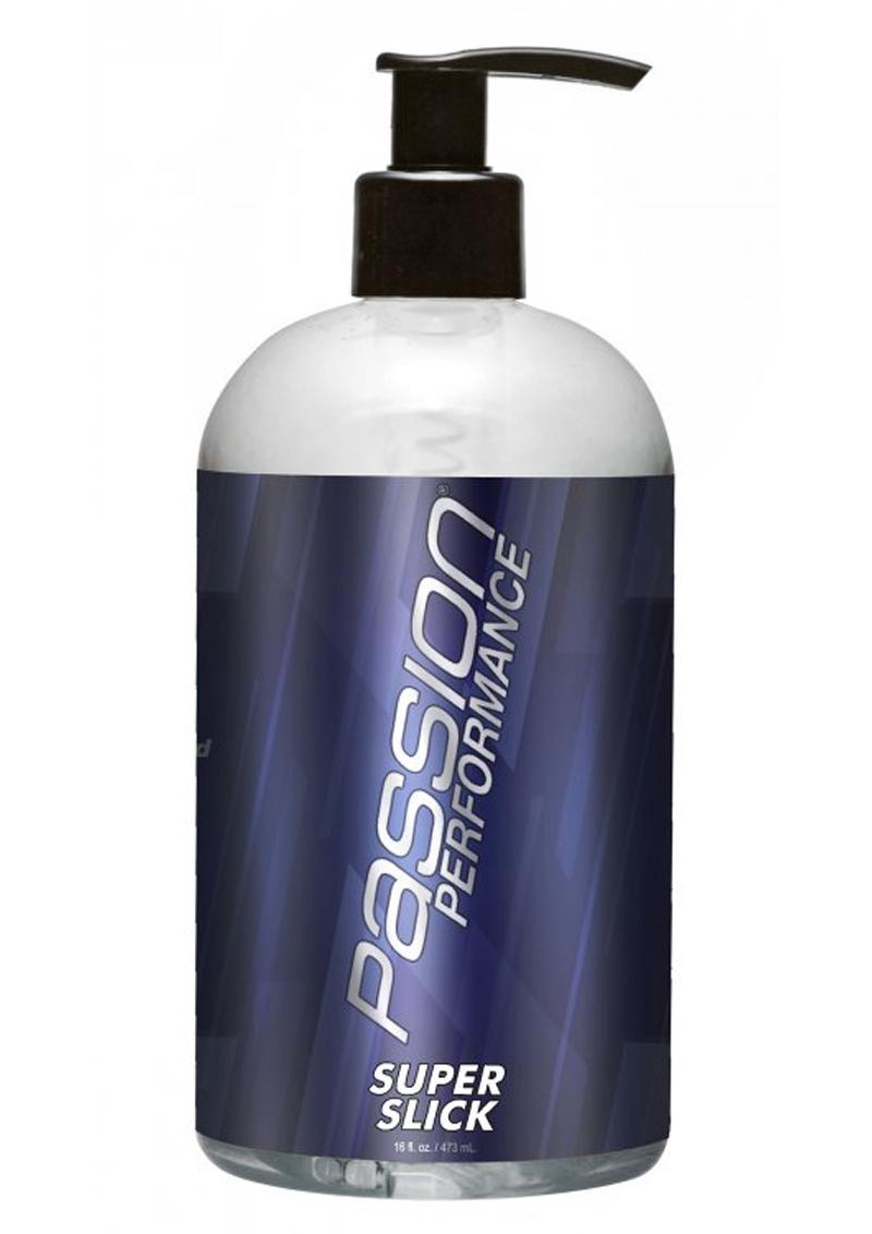 Passion Performance Super Slick Lubricant Silicone and Water Based 16oz