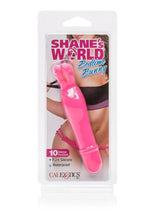 Load image into Gallery viewer, Shane`s World Bedtime Bunny Silicone Vibrator Waterproof Pink 4.25 Inch