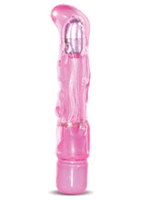 Load image into Gallery viewer, Play With Me Charmer Jelly G-Spot Vibrator Waterproof Pink 7.25 Inch