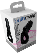Load image into Gallery viewer, Bathmate Vibe Ring Tickler Black