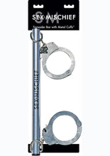 Load image into Gallery viewer, Sex And Mischief Spreader Bar With Metal Cuffs