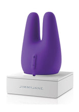 Load image into Gallery viewer, Jimmy Jane Form 2 Silicone Cordless Charging Clitoral Stimulator Waterproof Purple 3.2 Inch