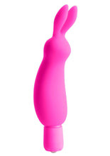 Load image into Gallery viewer, Neon Silicone Luv Bunny Stimulator Waterproof Pink