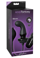 Load image into Gallery viewer, Anal Fantasy Elite Inflatable Silicone P-Spot Massager Black 4.9 Inch