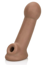 Load image into Gallery viewer, Ultimate Extender Penis Sleeve Brown 6.25 Inch