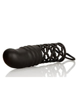 Load image into Gallery viewer, Silicone Penis Extension Black 6 Inch