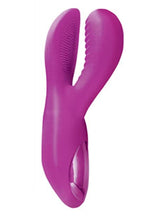 Load image into Gallery viewer, Bela Clit Tickler Silicone USB Rechargeable Massager Waterproof Purple 6.5 Inch