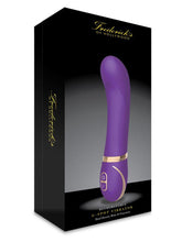 Load image into Gallery viewer, Fredericks Of Hollywood Rechargeable Silicone G Spot Vibrator Splashproof Purple