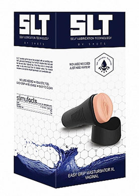 Self Lubrication Technology Easy Group Masturbator XL Vaginal Stroker Flesh 9.44 Inch