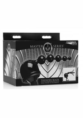 Master Series Thunder Beads Anal Wand Attachment 8 Inch