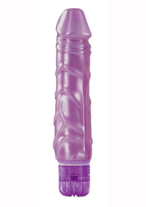 Lollies Smartie Textured Vibrator Purple 6.7 Inch