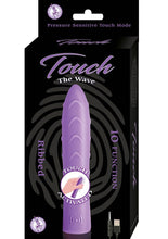 Load image into Gallery viewer, Touch The Wave Vibrator Waterproof Lavender 5 Inch
