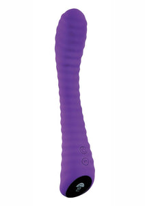 Inya Ripple Vibe Silicone Vibe Purple 8.5 Inch