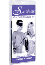 Load image into Gallery viewer, Sex And Mischief Our First Bondage Kit Black