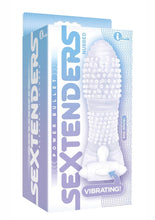 Load image into Gallery viewer, The 9`s Vibrating Sextenders Nubbed Clear 5.5 Inches