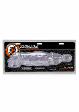 Butch Cocksheath With Adjustable Fit Penis Sleeve Clear