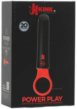 Load image into Gallery viewer, Kink Power Play Silicone Mini Vibe USB Rechargeable Waterproof 5.25 Inch