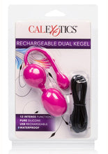 Load image into Gallery viewer, Rechargeable Dual Kegel Silicone Rechargeable Waterproof Pink