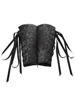 Load image into Gallery viewer, Sincerely Sportsheets Lace Corset Arm Cuffs Black
