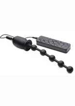 Load image into Gallery viewer, Master Series Voodoo Beads 10x Vibrating Anal Beads Black