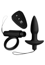 Load image into Gallery viewer, Mistress by Isabella Sinclaire Remote Control Silicone Cock Ring and Anal Plug Set