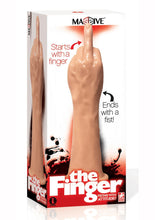 Load image into Gallery viewer, Massive The Finger Fisting Trainer Probe Flesh 14 Inches