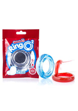 Load image into Gallery viewer, RingO 2 Stretchy Cock Ring With Testicle Sling Red
