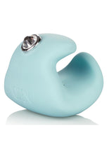 Load image into Gallery viewer, Jopen Pave Liz Silicone With Crystals Finger Massager USB Rechargeable Waterproof Blue