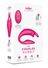 Load image into Gallery viewer, The Rabbit Company The Couples Rabbit Silicone Pink