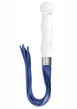 Load image into Gallery viewer, Chrystalino Whipster Borosilicate Glass Whip White 7 Inches