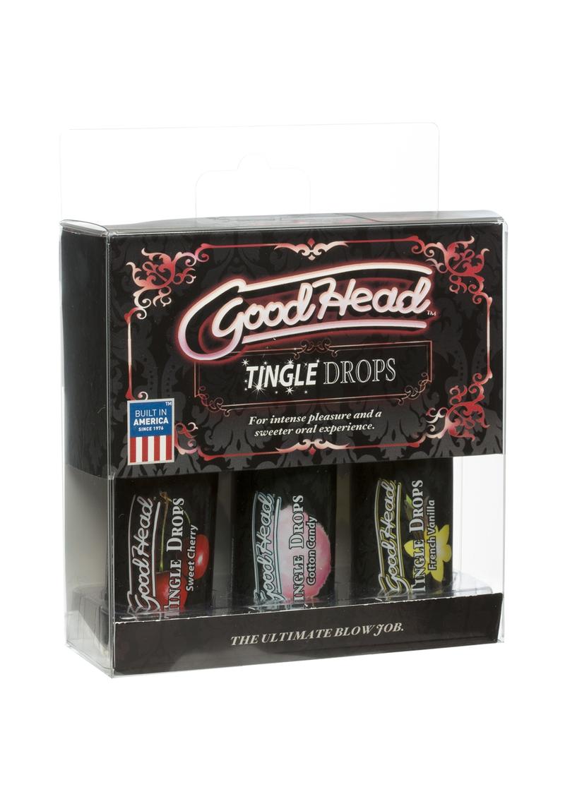 GoodHead Tingle Drops Assorted Flavors 3 Each Per Pack