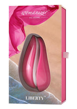 Load image into Gallery viewer, Womanizer Liberty Silicone USB Rechargeable Clitoral Stimulator Waterproof Pink Rose 4.09 Inch